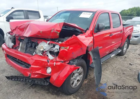 2008 Toyota Tacoma Double Cab из США, поврежденный, VIN 3TMLU42N98M015137